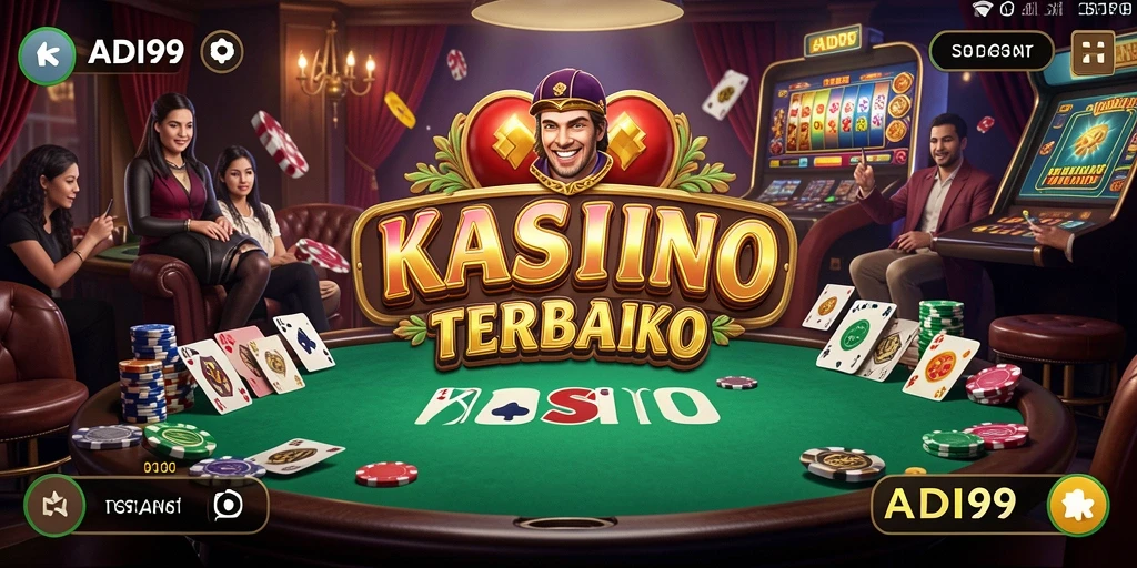 Tampilan gameplay kasino yang mengasyikkan dan menghibur.