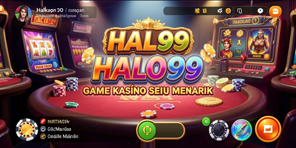 Tampilan menarik dari gameplay HALO99 yang penuh keseruan Kasino.