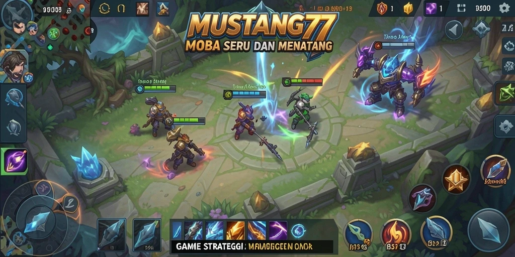 Gameplay seru dan grafis menawan dari MUSTANG77.